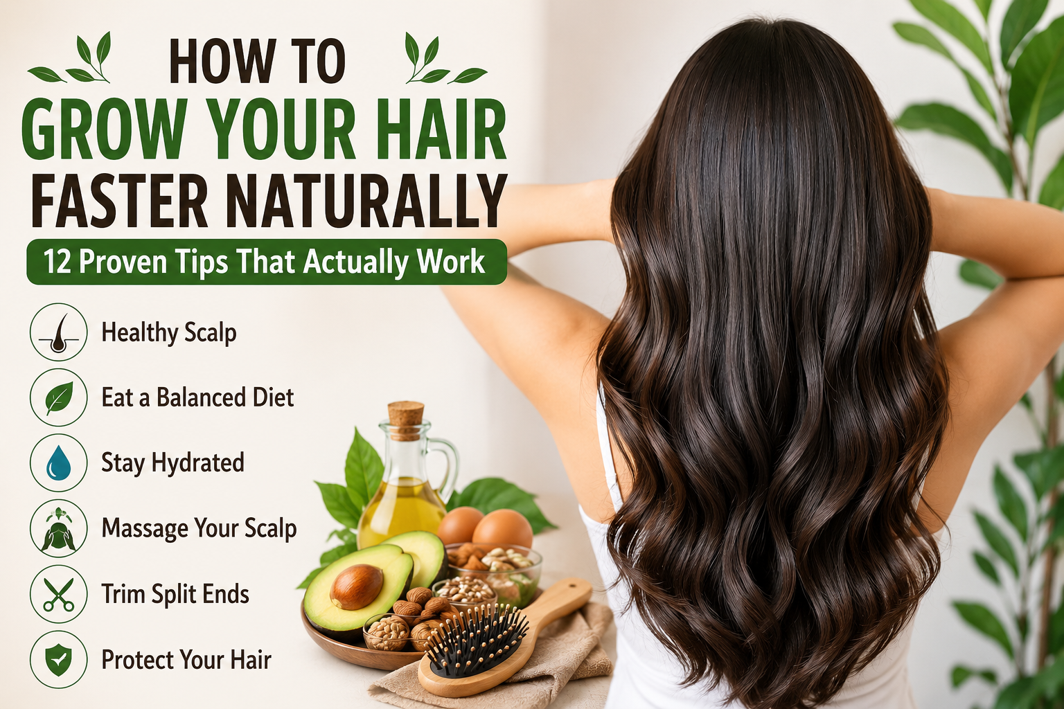 How to Grow Your Hair Naturally: 12 Proven Tips That Actually Work