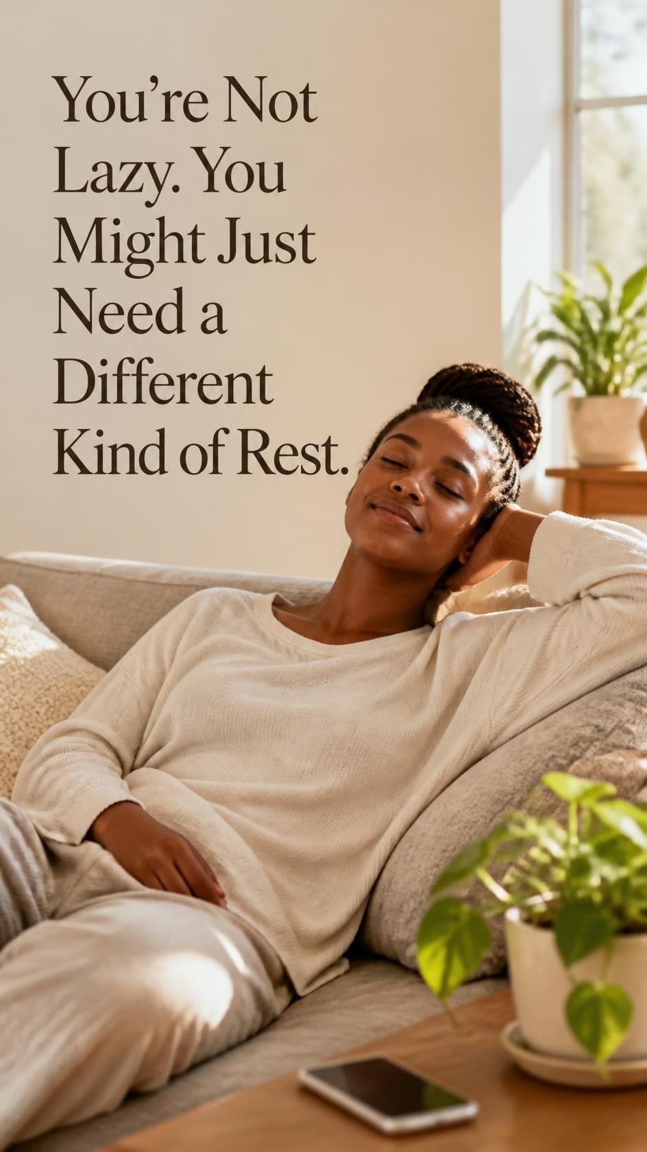 When Rest Feels Like Wasting Time: Why You Might Need a Different Kind of Rest